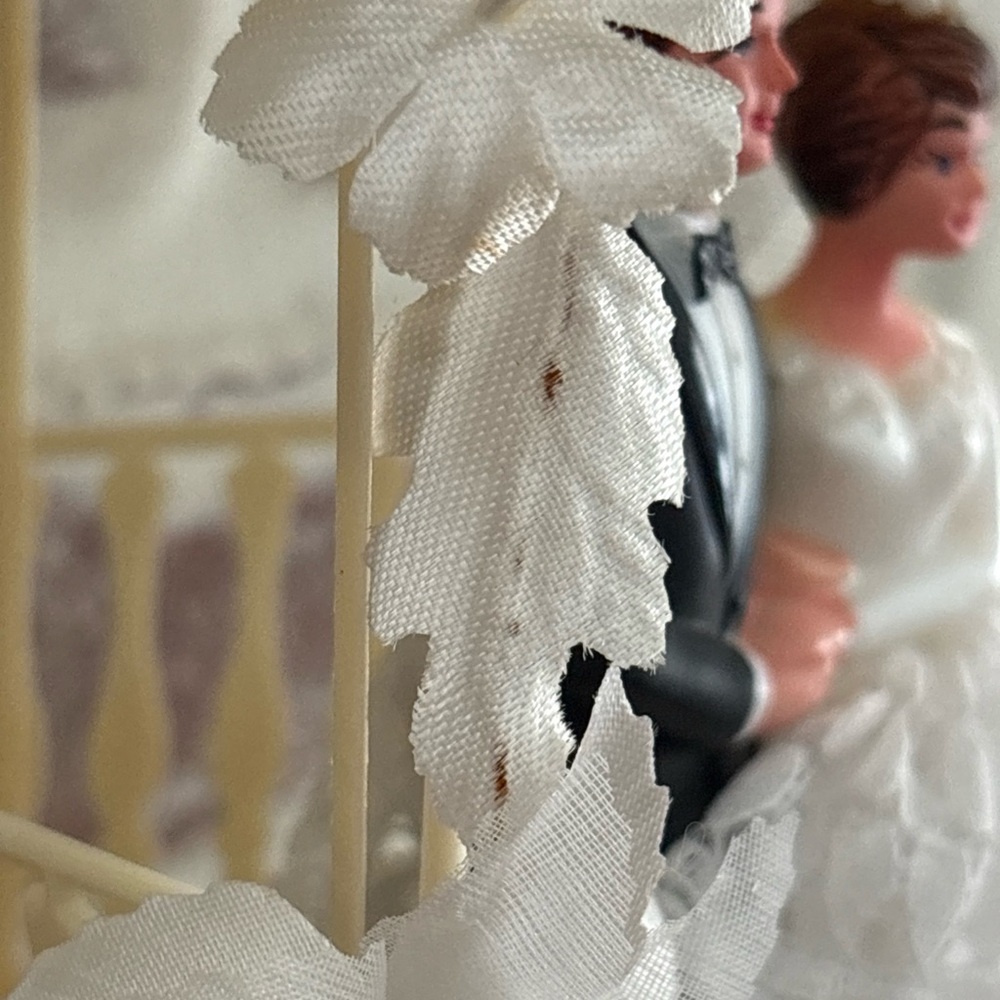 Pfeil & Holing NY VTG 1950-60’s Wedding Cake Topper NOS In Package Plastic RARE - Picture 13 of 16